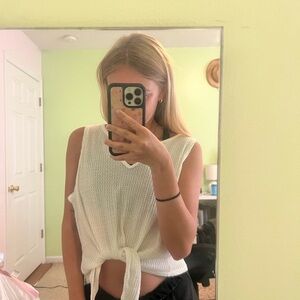 revive white tank top